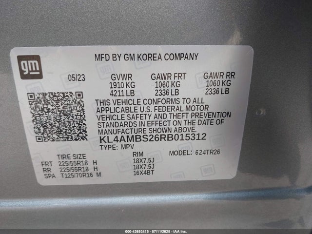 Buick lih 2024 KL4AMBS26RB015312 Image 9