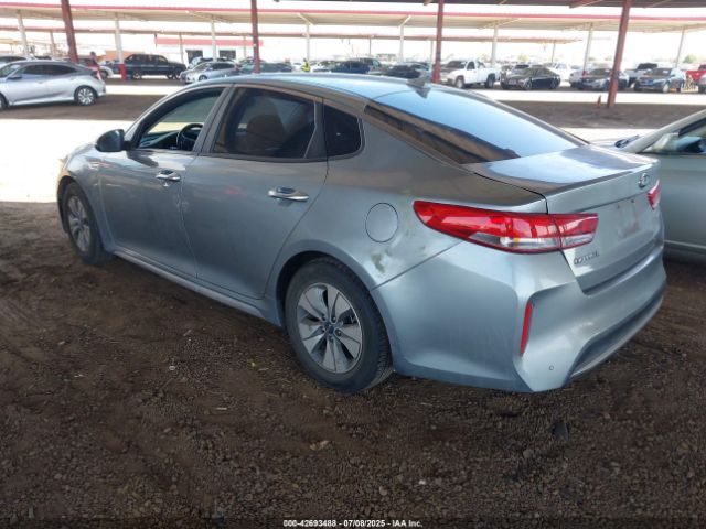 2017 KIA OPTIMA HYBRID KNAGT4LE7H5011951 Photo 2