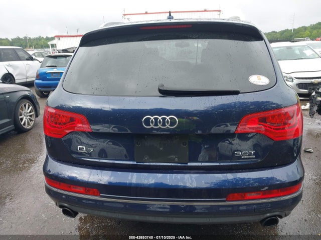 2014 Audi Q7 3.0t Premium მანქანა იყიდება აუქციონზე, vin: WA1LGAFEXED019358, აუქციონის ნომერი: 42693740