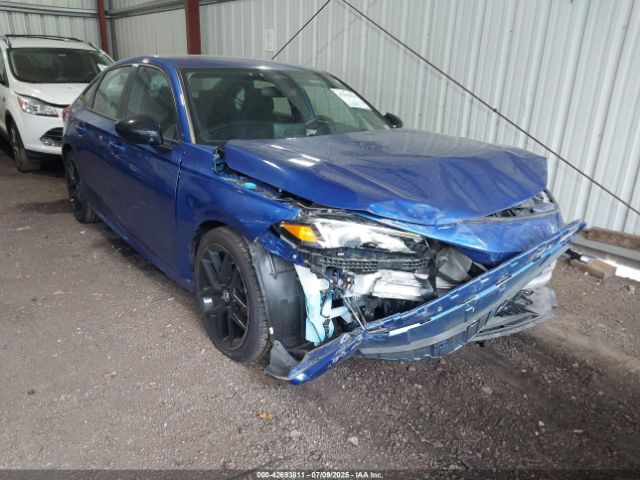 2022 HONDA CIVIC 2HGFE2F58NH558001