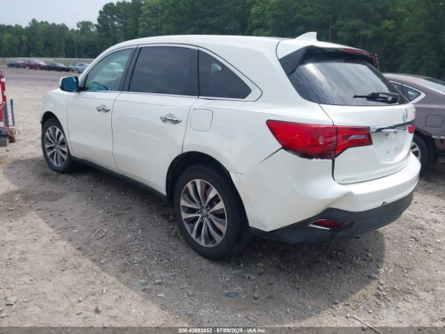 2016 ACURA MDX 5FRYD4H43GB040282 Photo 2