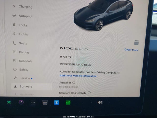 2024 TESLA MODEL 3 5YJ3E1EA2RF741805 Photo 6