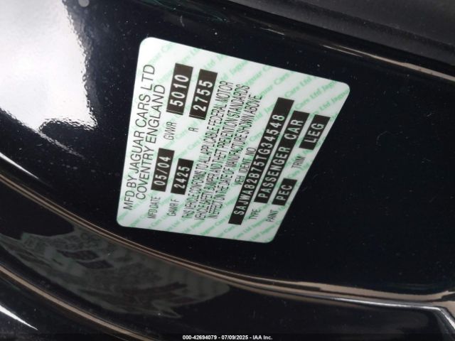 2005 JAGUAR XJ SAJWA82B75TG34548 Photo 8