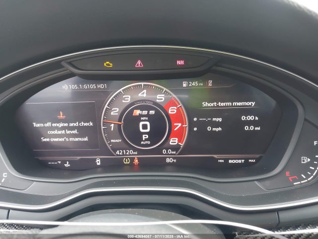 2019 AUDI RS 5 WUAPWAF52KA901456 Photo 6