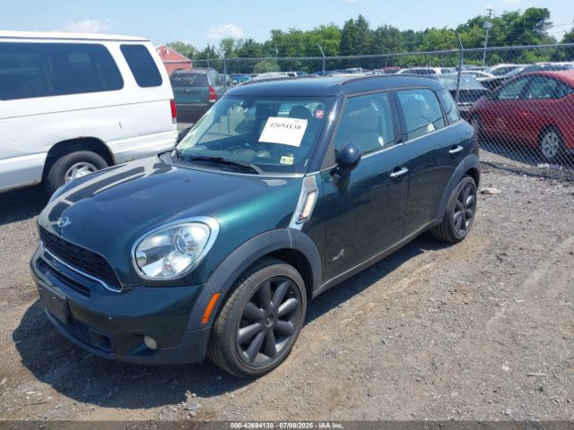 2011 MINI COOPER S COUNTRYMAN WMWZC5C50BWM11401 Photo 1