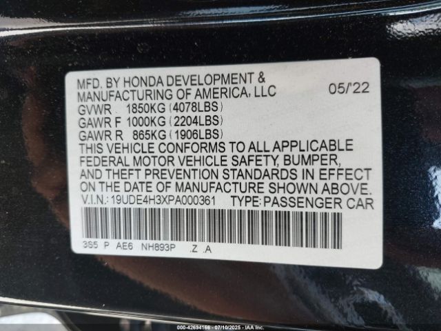 2023 ACURA INTEGRA 19UDE4H3XPA000361 Photo 8