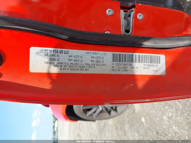 Dodge Charger 2017 2C3CDXCTXHH517690 Image 9
