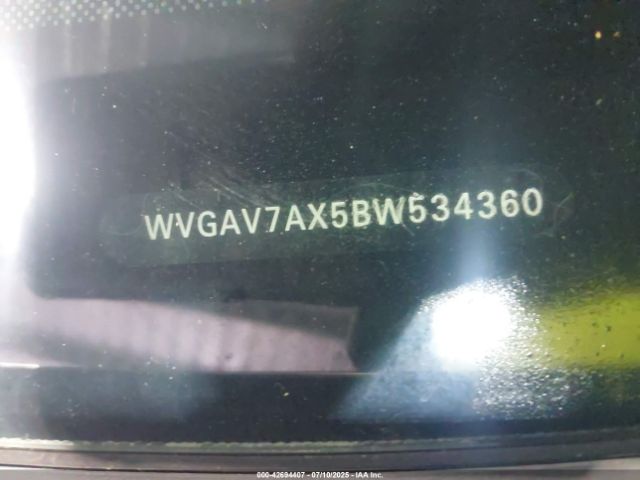 2011 VOLKSWAGEN TIGUAN WVGAV7AX5BW534360 Photo 8