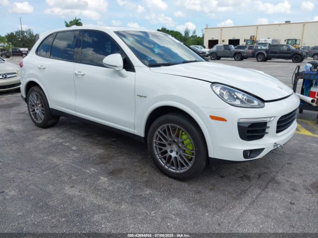 2016 PORSCHE CAYENNE E-HYBRID WP1AE2A25GLA63698