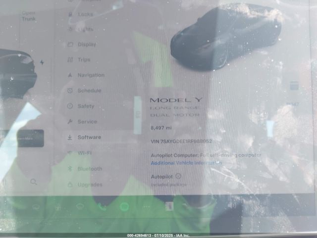2024 TESLA MODEL Y 7SAYGDEE1RF988952 Photo 6