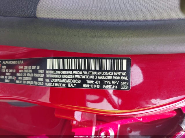 Alfa Romeo Stelvio 2021 ZASPAKAN3M7D00556 Image 9
