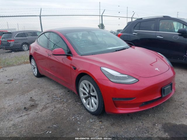 2022 TESLA MODEL 3 5YJ3E1EAXNF187276 Photo 0