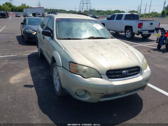2006 SUBARU OUTBACK 4S4BP61C267313109