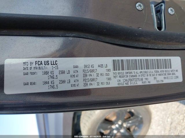 Jeep 2015 2015 1C4NJPBA7FD275108 Image 9