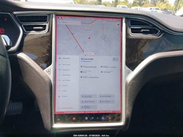 2013 TESLA MODEL S 5YJSA1CG9DFP20568 Photo 6