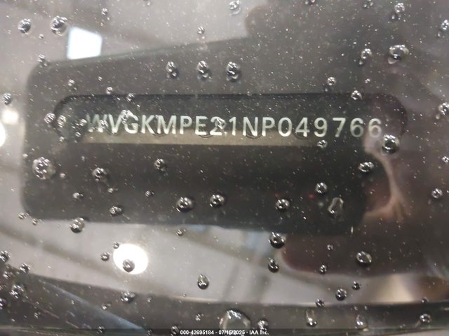 WVGKMPE21NP049766 Volkswagen 2022