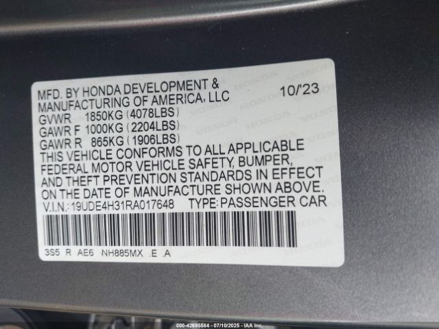 2024 ACURA INTEGRA 19UDE4H31RA017648 Photo 8