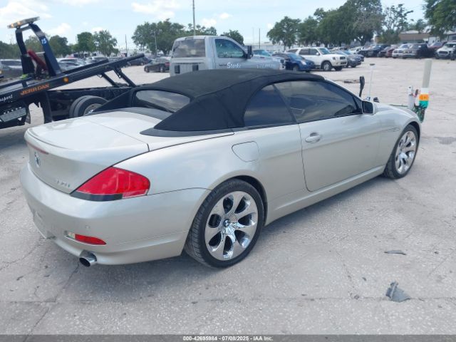 2006 BMW 650I WBAEK134X6CN75036 Photo 3