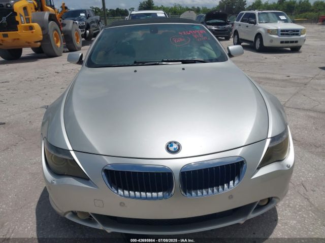 2006 BMW 650I WBAEK134X6CN75036 Photo 5