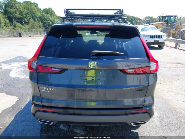 2024 Honda Cr-v Hybrid Sport-l მანქანა იყიდება აუქციონზე, vin: 7FARS6H84RE077083, აუქციონის ნომერი: 42696105
