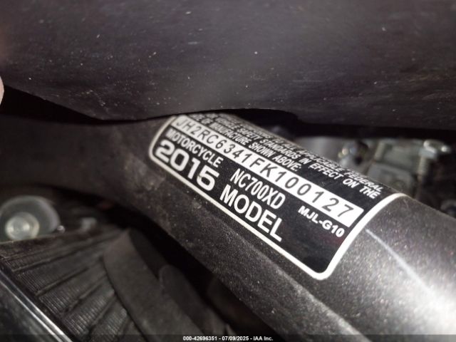 2015 HONDA NC700XD JH2RC6341FK100127 Photo 9