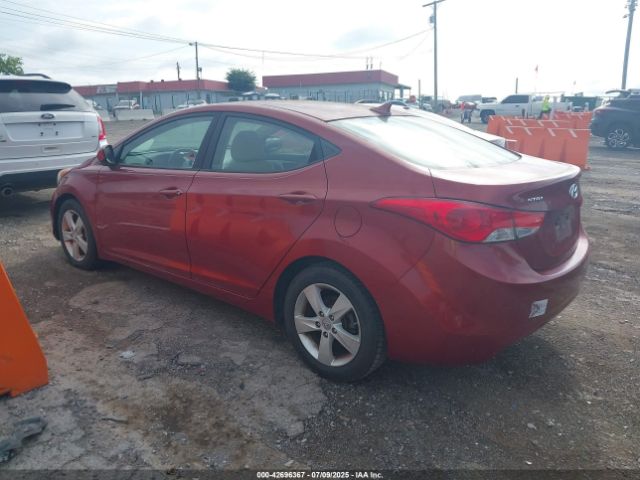 2011 HYUNDAI ELANTRA KMHDH4AE3BU117106 Photo 2