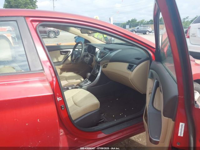 2011 HYUNDAI ELANTRA KMHDH4AE3BU117106 Photo 4