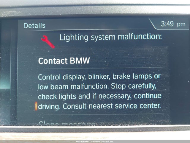 5UXTR7C52KLF37524 BMW 2019