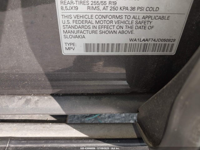 2018 AUDI Q7 WA1LAAF74JD050828 Photo 8