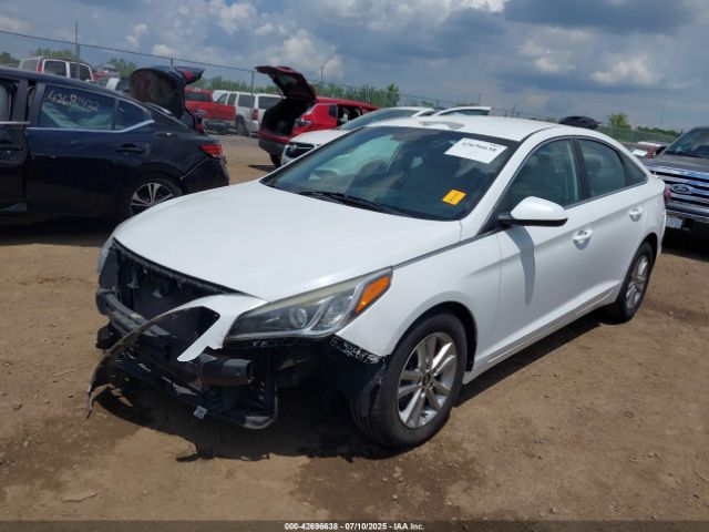 2016 HYUNDAI SONATA 5NPE24AF1GH354987 Photo 1