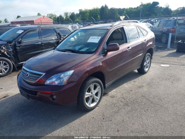 2008 LEXUS RX 400H JTJHW31U382065555 Photo 1