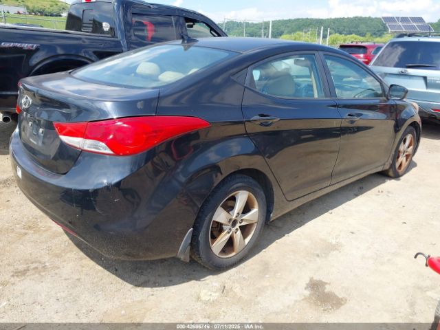 2012 HYUNDAI ELANTRA KMHDH4AE6CU378389 Photo 3