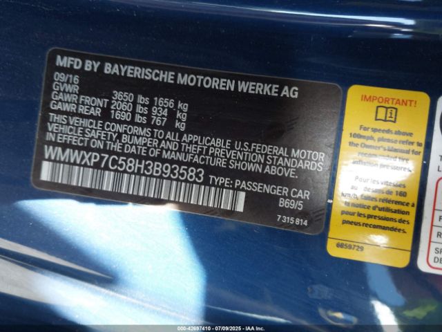 2017 MINI HARDTOP WMWXP7C58H3B93583 Photo 8