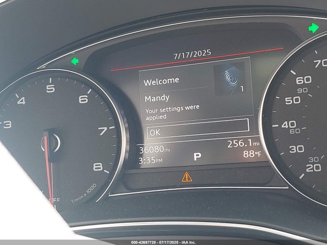 42697728 :رقم المزاد ، WAUK2AF22KN055344 vin ، 2019 Audi A6 55 Premium مزاد بيع