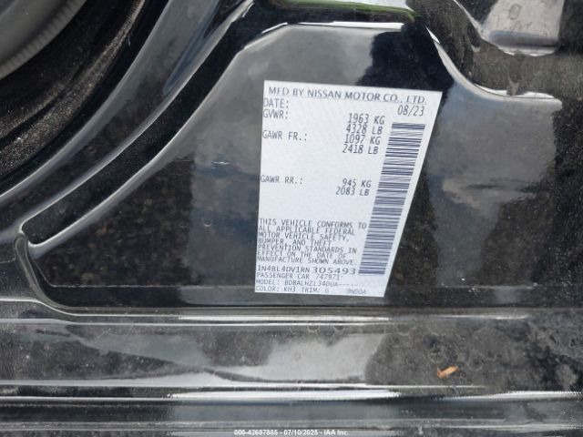 2024 NISSAN ALTIMA 1N4BL4DV1RN305493 Photo 8