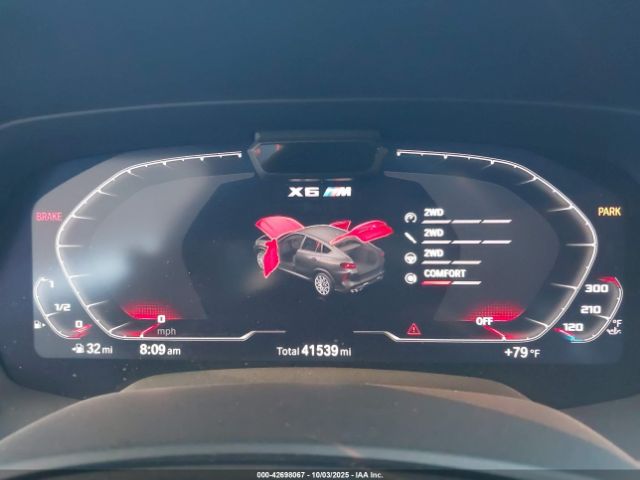 2022 BMW X6 M 5YMCY0C02N9M45657 Photo 6