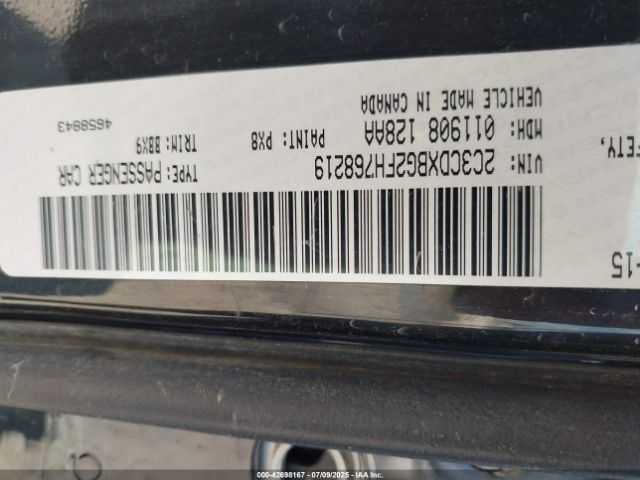 2015 DODGE CHARGER 2C3CDXBG2FH768219 Photo 8
