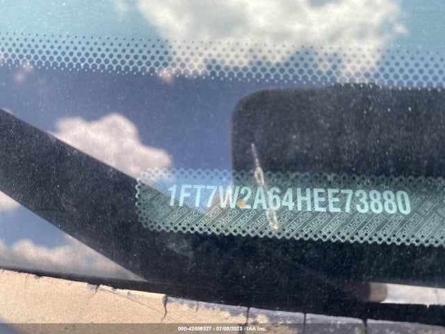 1FT7W2A64HEE73880 Ford 2017
