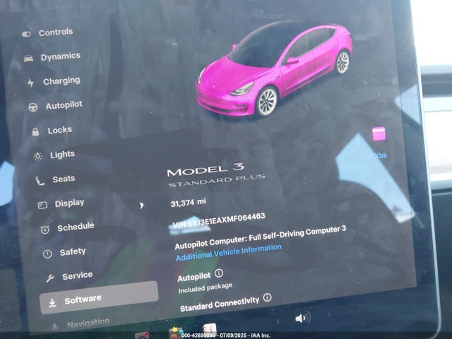 2021 TESLA MODEL 3 5YJ3E1EAXMF064463 Photo 6