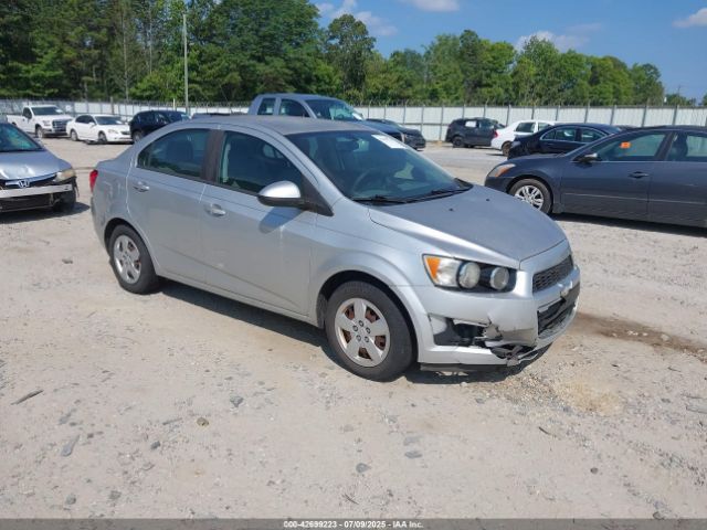 2015 CHEVROLET SONIC 1G1JB5SH0F4127419