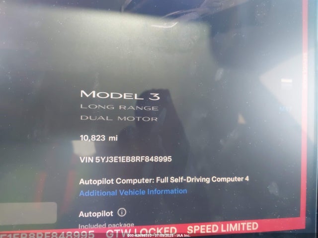 Tesla MODEL 3 2024 5YJ3E1EB8RF848995 Image 15