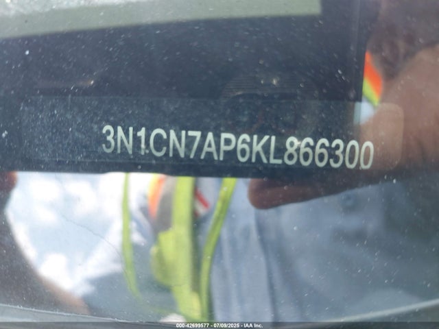 2019 NISSAN VERSA 3N1CN7AP6KL866300 Photo 8