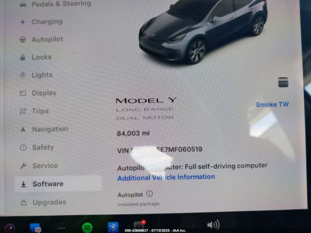 2021 TESLA MODEL Y 5YJYGDEE7MF060519 Photo 6
