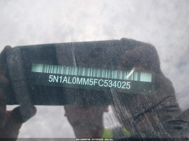 5N1AL0MM5FC534025 Infiniti QX60