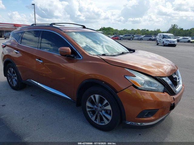 Продаж на аукціоні авто 2016 Nissan Murano Sv, vin: 5N1AZ2MG9GN109692, номер лоту: 42700066