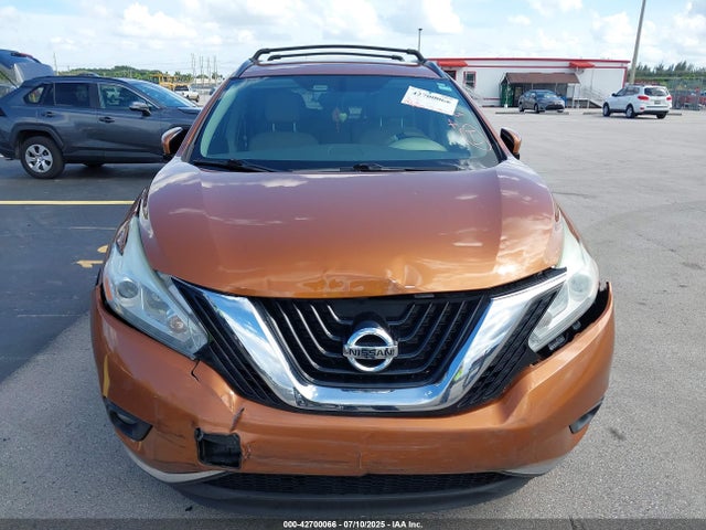 Продаж на аукціоні авто 2016 Nissan Murano Sv, vin: 5N1AZ2MG9GN109692, номер лоту: 42700066