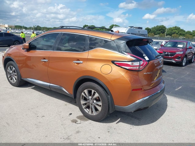 Продаж на аукціоні авто 2016 Nissan Murano Sv, vin: 5N1AZ2MG9GN109692, номер лоту: 42700066