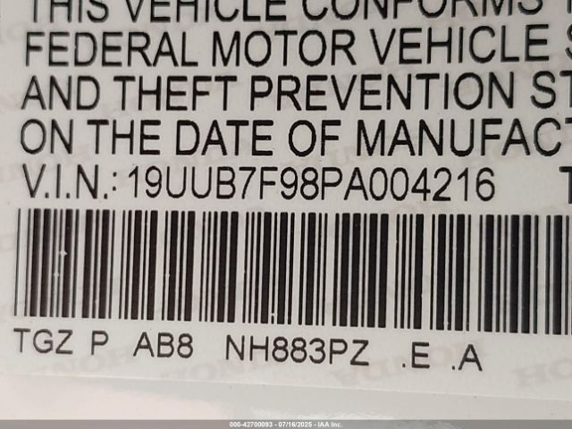 2023 ACURA TLX 19UUB7F98PA004216 Photo 8