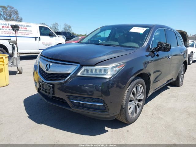 2016 ACURA MDX 5FRYD3H63GB005849 Photo 1