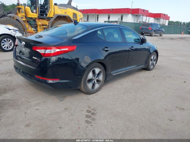 2013 KIA OPTIMA HYBRID KNAGM4AD9D5040983 Photo 3